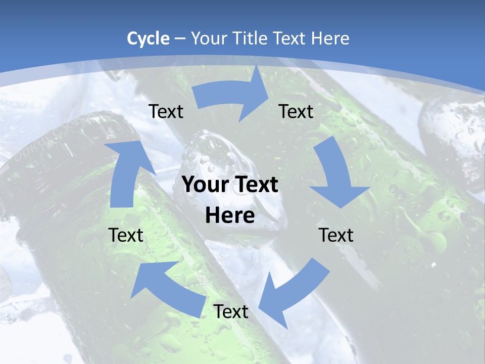 Cold Party Golden PowerPoint Template