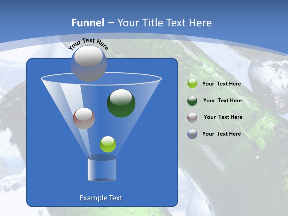 Cold Party Golden PowerPoint Template