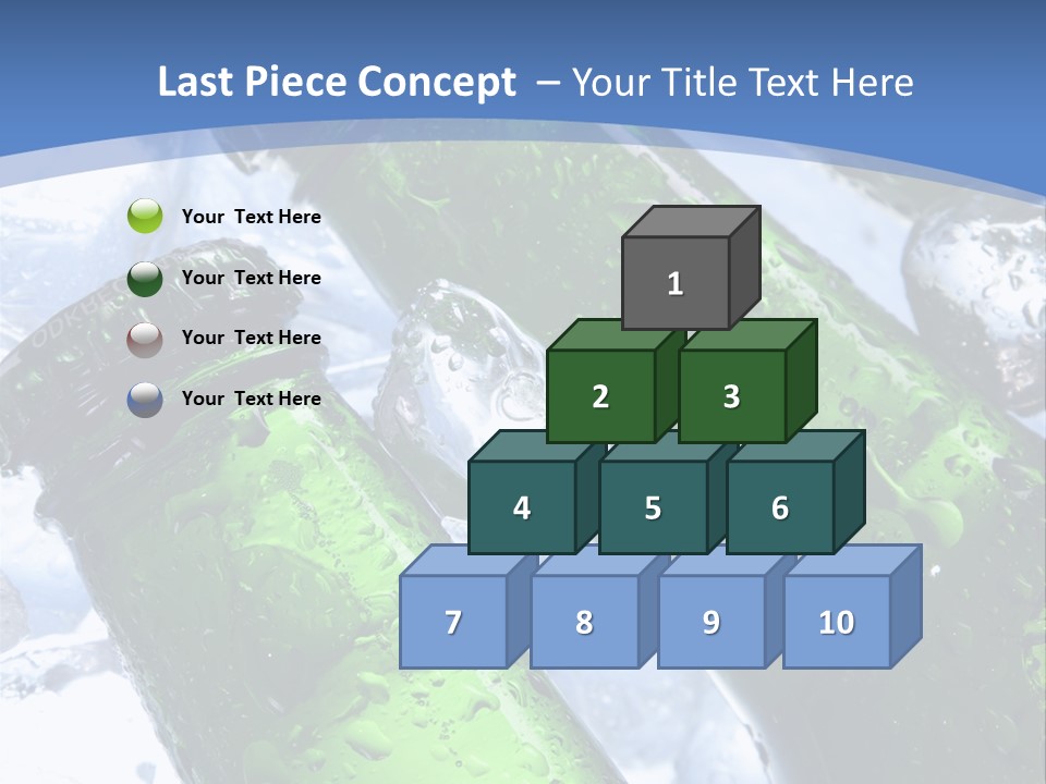 Cold Party Golden PowerPoint Template