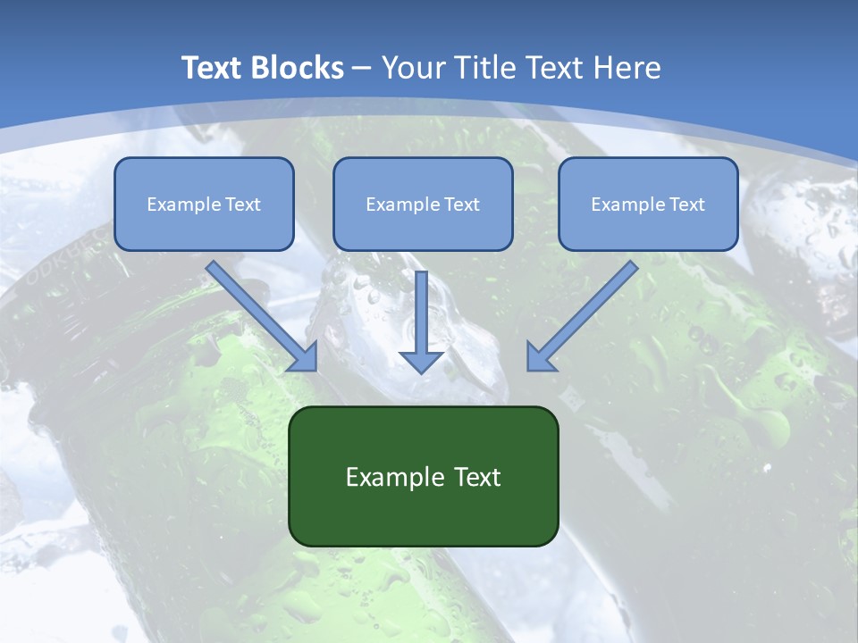Cold Party Golden PowerPoint Template