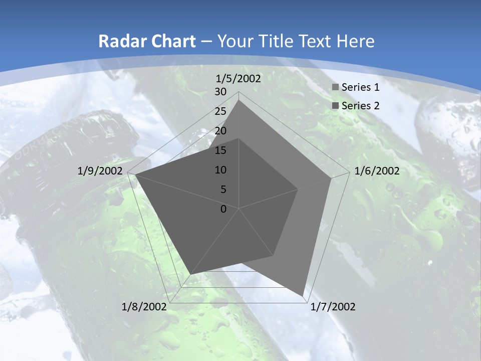 Cold Party Golden PowerPoint Template