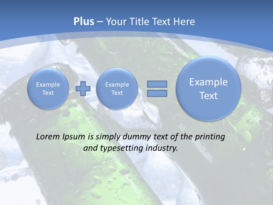 Cold Party Golden PowerPoint Template