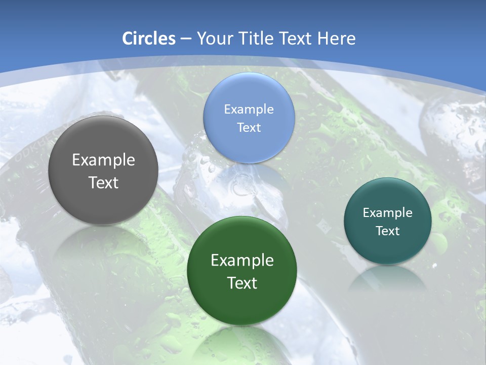 Cold Party Golden PowerPoint Template