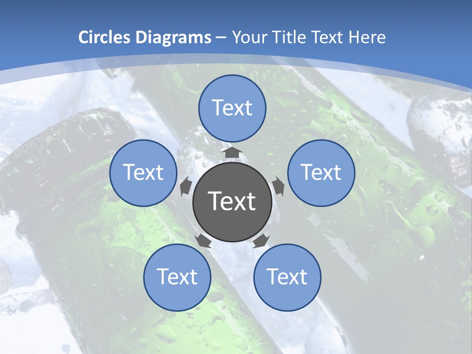 Cold Party Golden PowerPoint Template