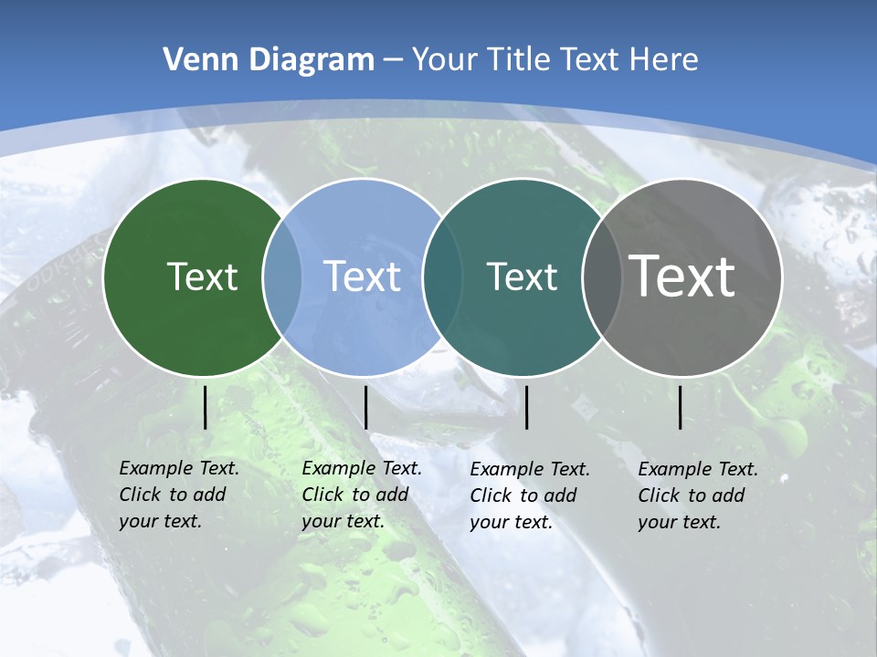 Cold Party Golden PowerPoint Template