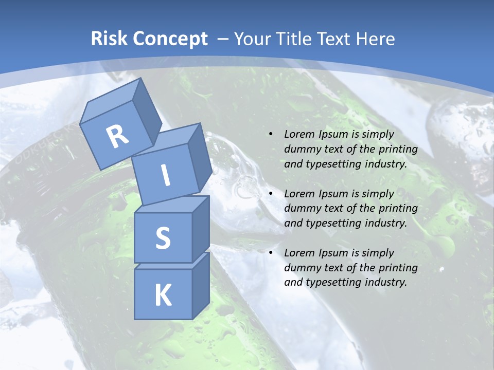 Cold Party Golden PowerPoint Template