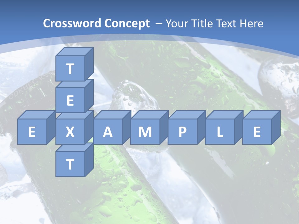 Cold Party Golden PowerPoint Template