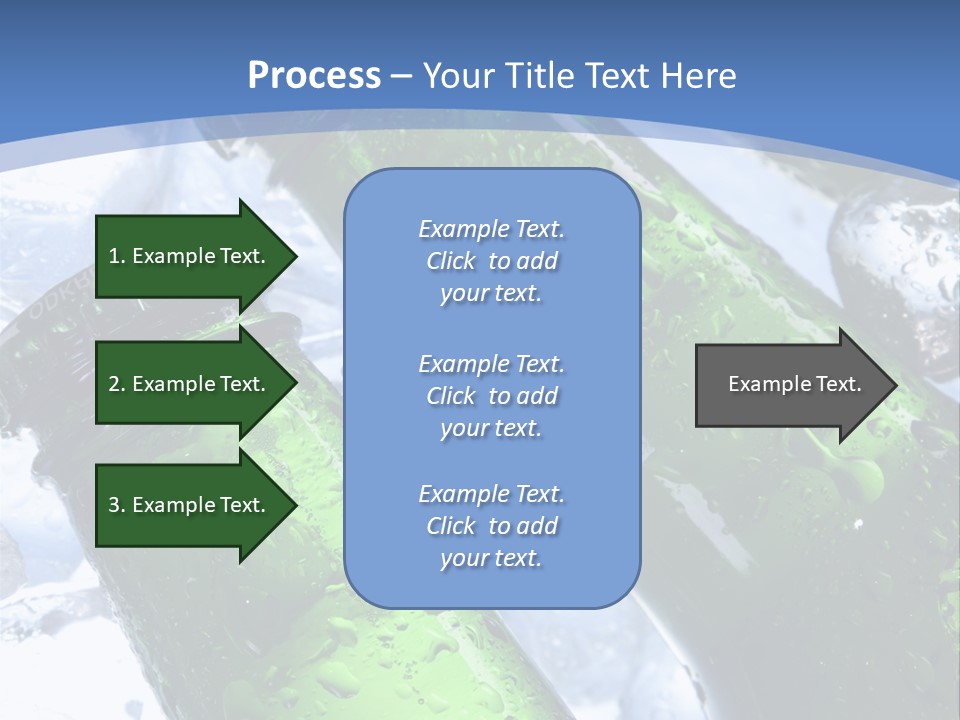 Cold Party Golden PowerPoint Template