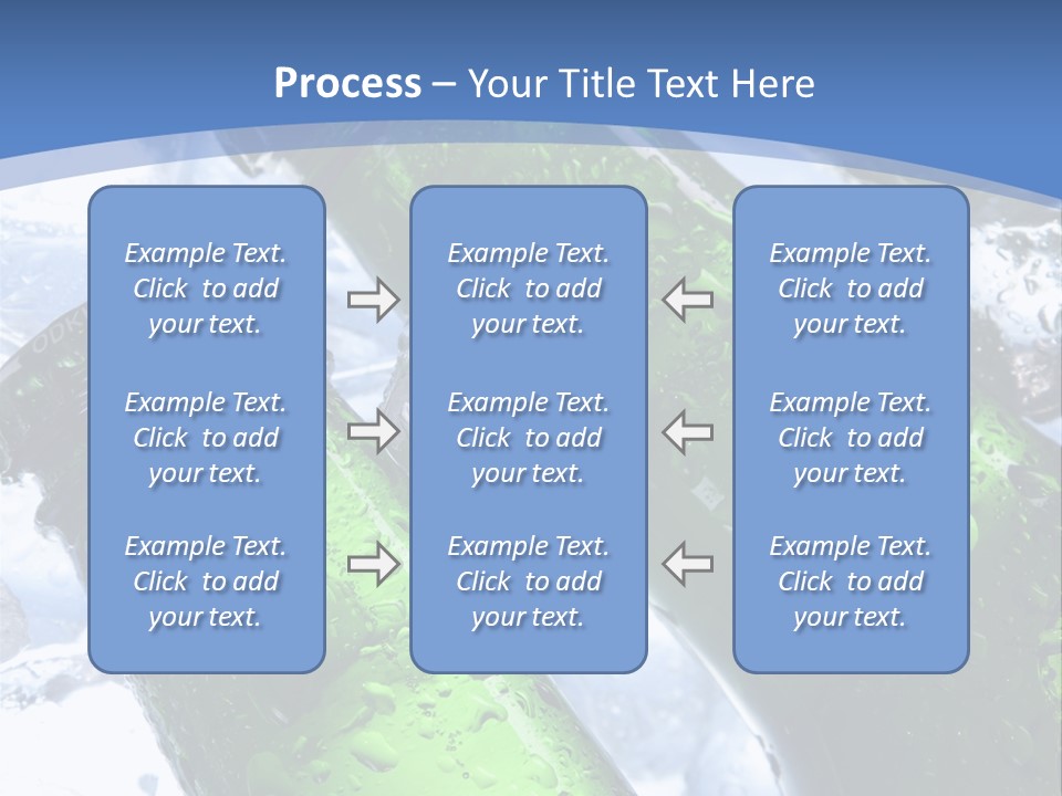 Cold Party Golden PowerPoint Template