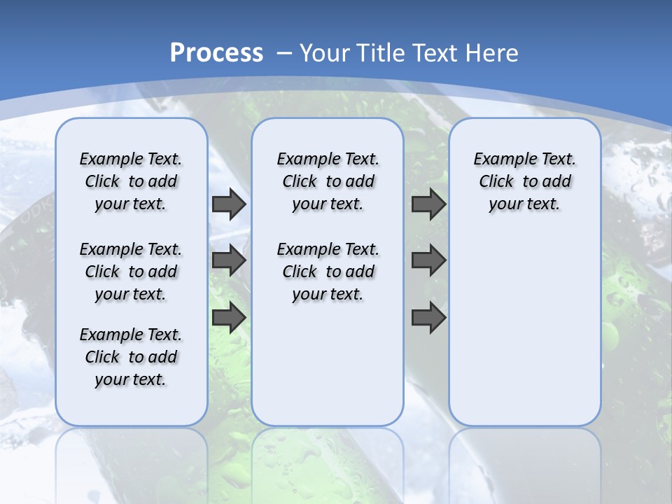 Cold Party Golden PowerPoint Template