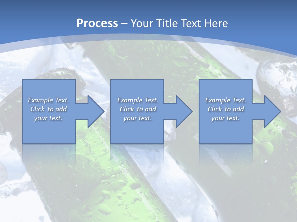 Cold Party Golden PowerPoint Template