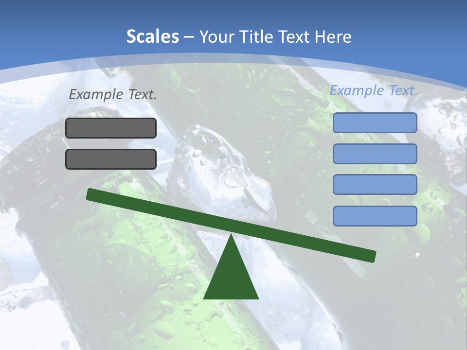 Cold Party Golden PowerPoint Template