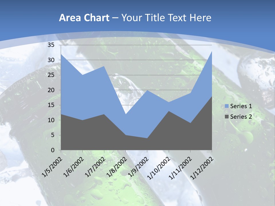 Cold Party Golden PowerPoint Template
