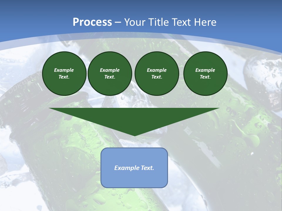 Cold Party Golden PowerPoint Template