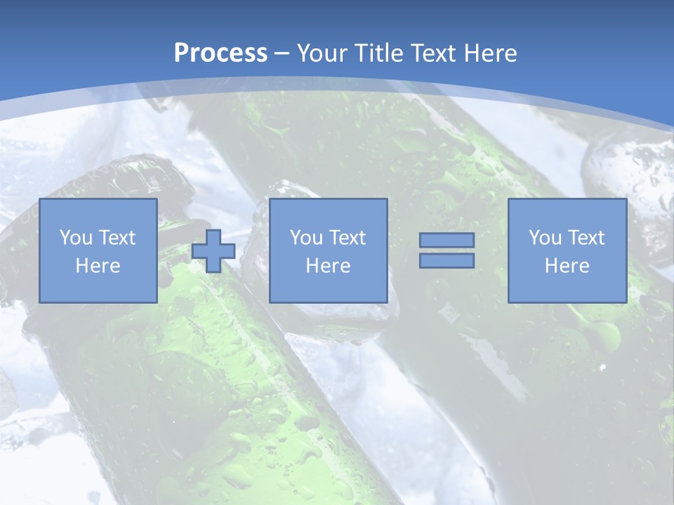 Cold Party Golden PowerPoint Template