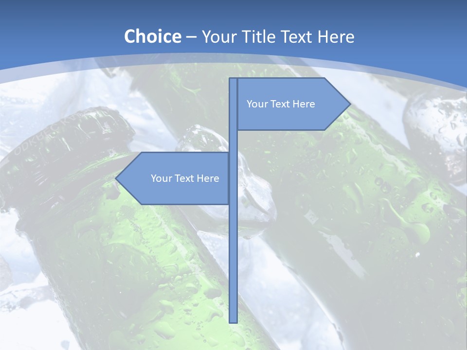 Cold Party Golden PowerPoint Template