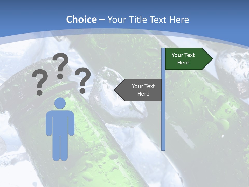 Cold Party Golden PowerPoint Template