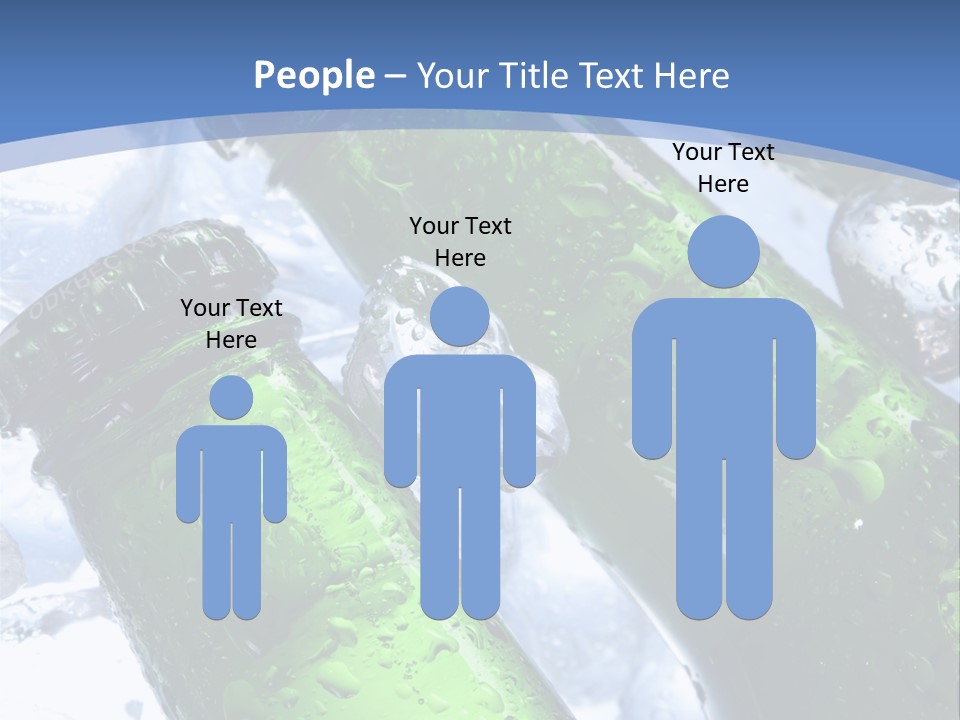 Cold Party Golden PowerPoint Template