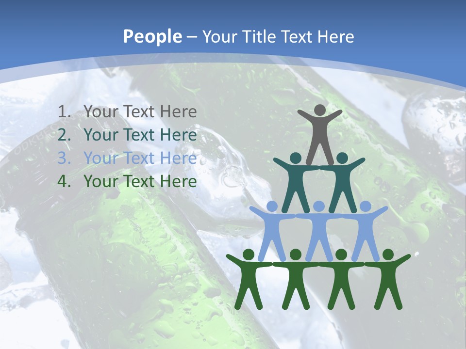 Cold Party Golden PowerPoint Template