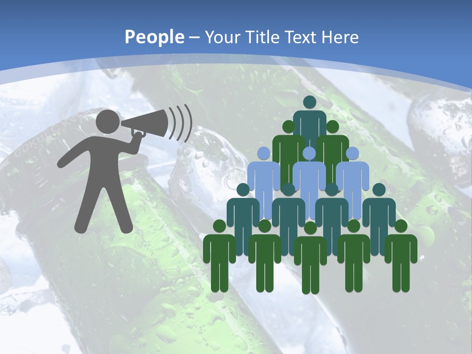 Cold Party Golden PowerPoint Template