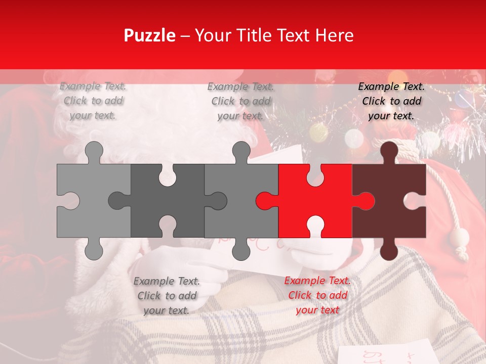 Christmas Greeting Cards PowerPoint Template