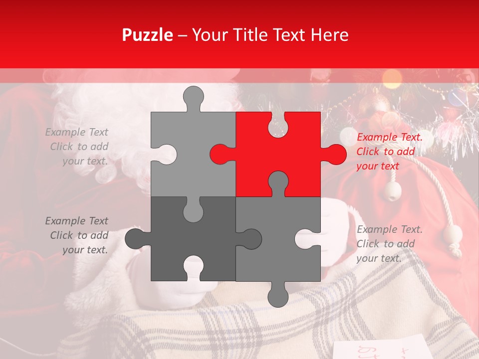 Christmas Greeting Cards PowerPoint Template