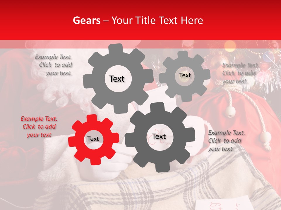 Christmas Greeting Cards PowerPoint Template