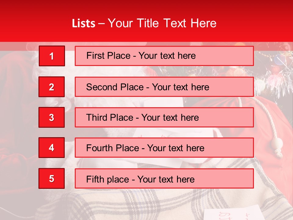Christmas Greeting Cards PowerPoint Template