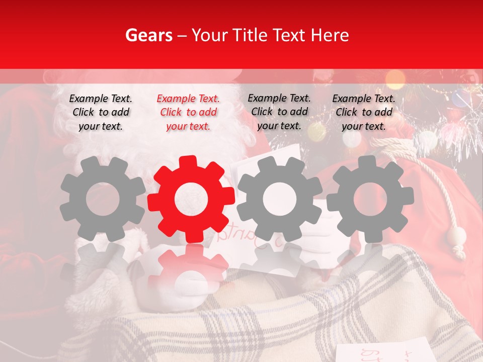 Christmas Greeting Cards PowerPoint Template