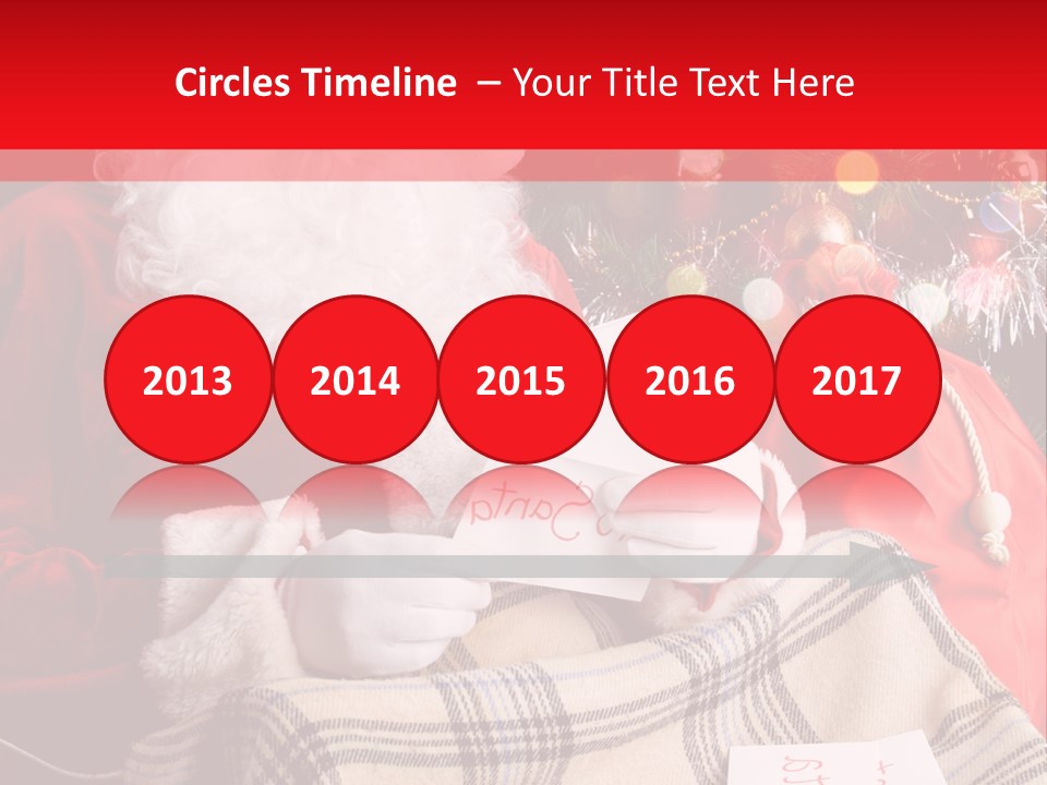 Christmas Greeting Cards PowerPoint Template