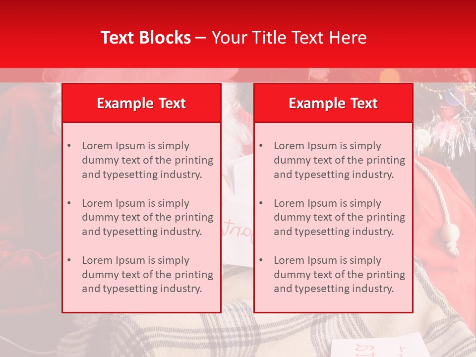 Christmas Greeting Cards PowerPoint Template