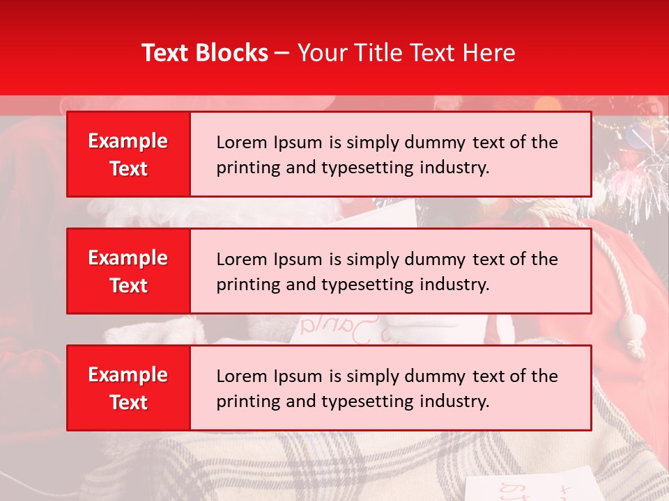 Christmas Greeting Cards PowerPoint Template