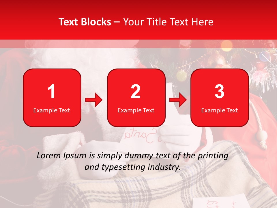 Christmas Greeting Cards PowerPoint Template