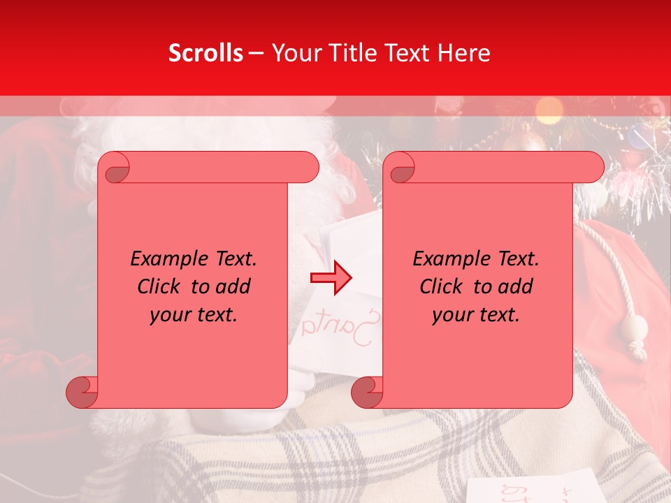 Christmas Greeting Cards PowerPoint Template