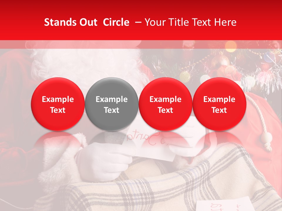 Christmas Greeting Cards PowerPoint Template