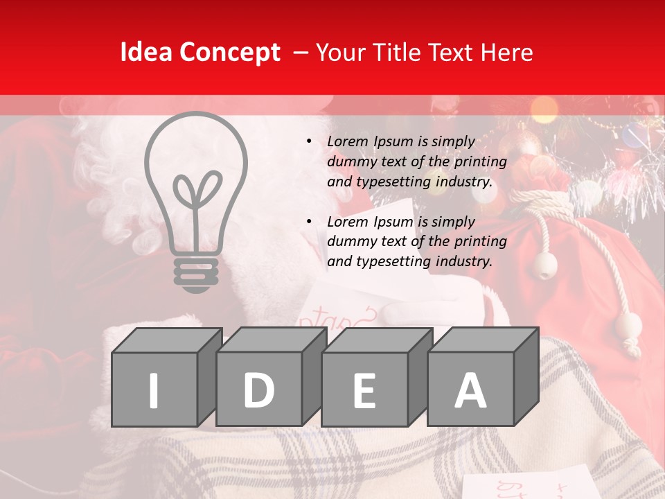 Christmas Greeting Cards PowerPoint Template