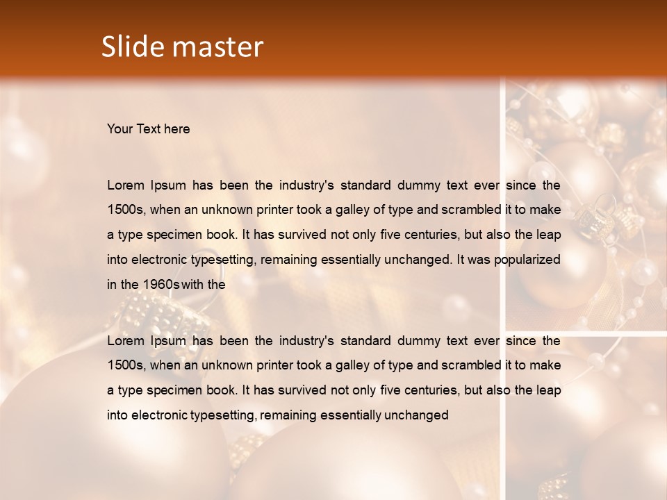 Christmas Photography PowerPoint Template