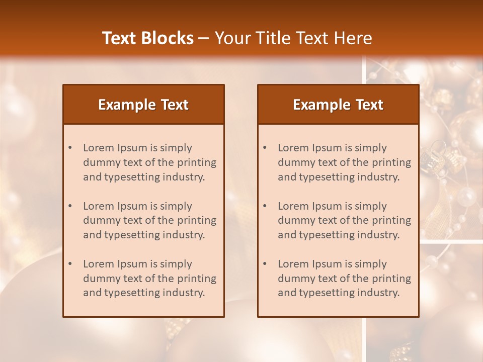 Christmas Photography PowerPoint Template