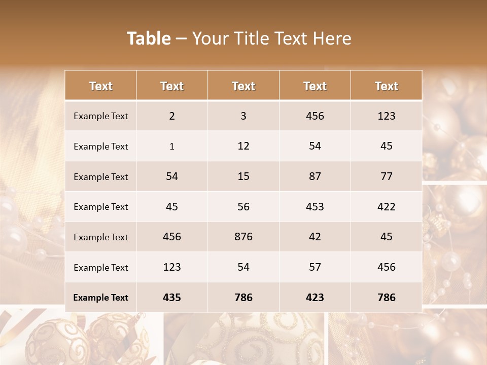 Christmas Photography PowerPoint Template