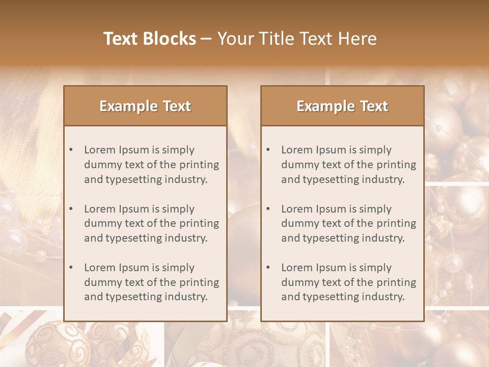 Christmas Photography PowerPoint Template