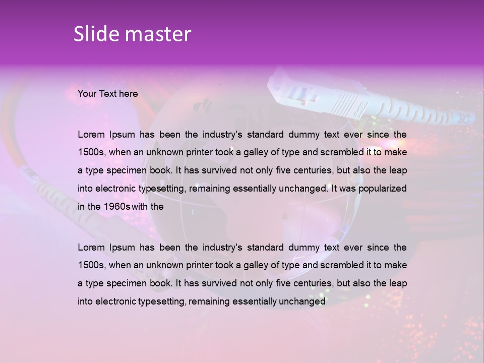 Software Network Place PowerPoint Template