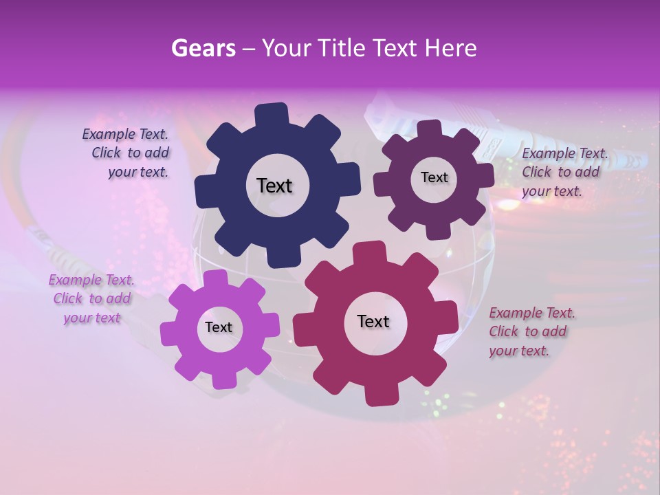 Software Network Place PowerPoint Template
