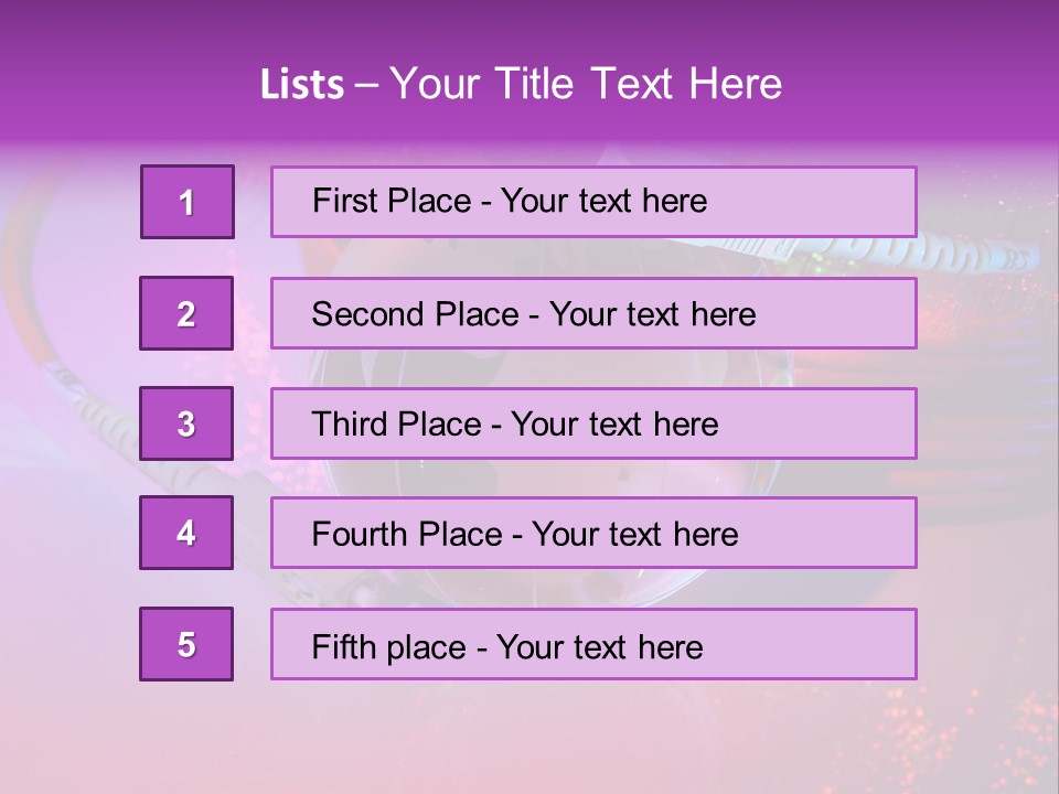 Software Network Place PowerPoint Template