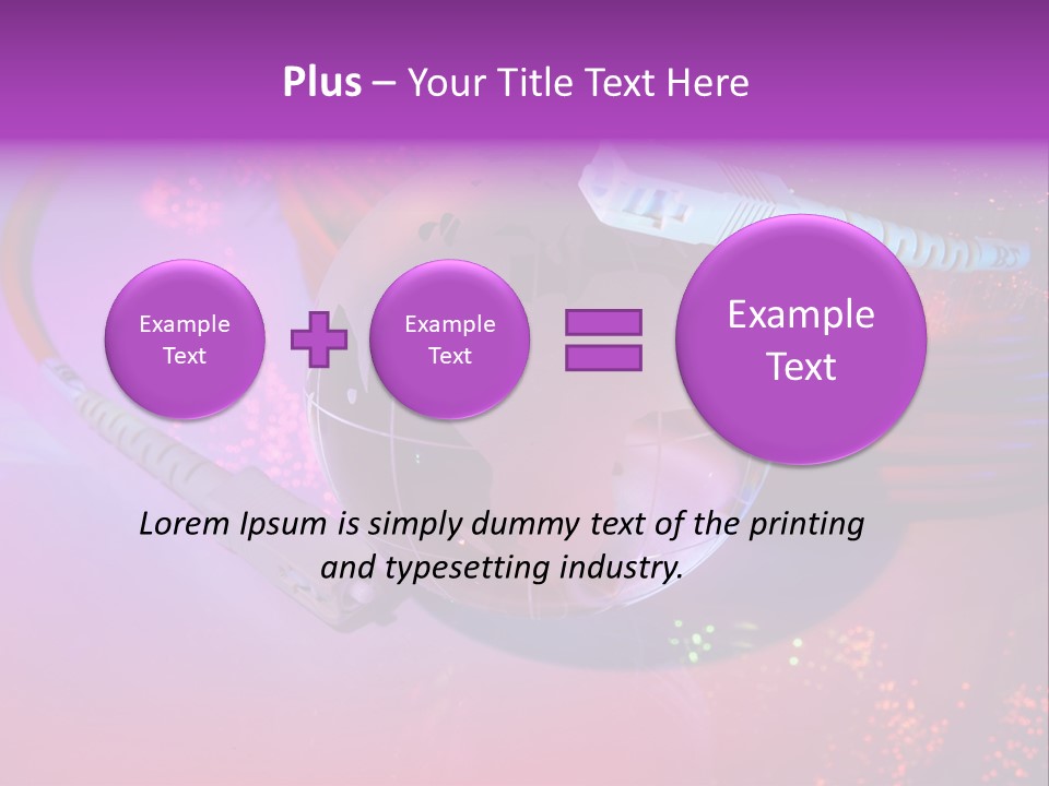 Software Network Place PowerPoint Template