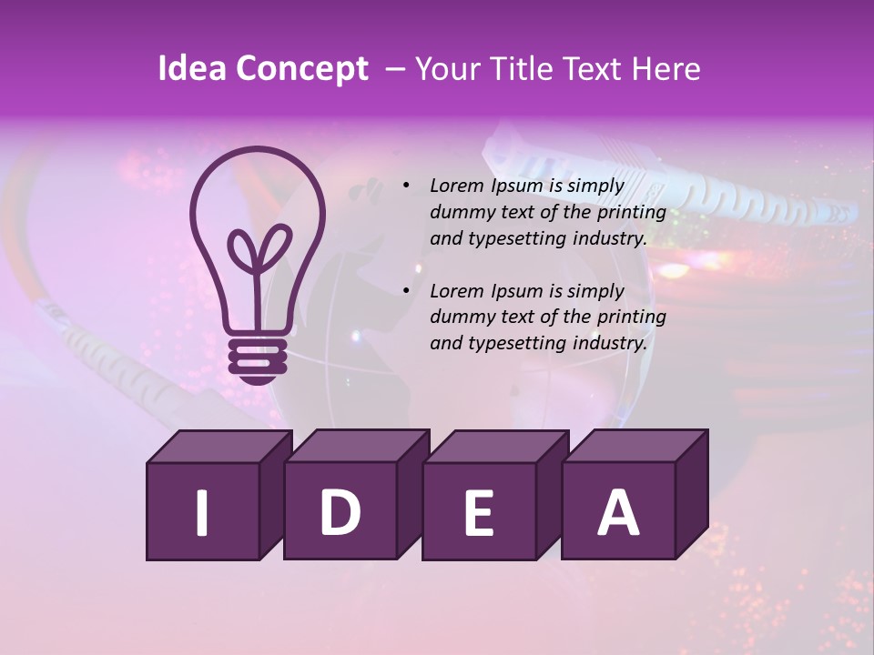 Software Network Place PowerPoint Template