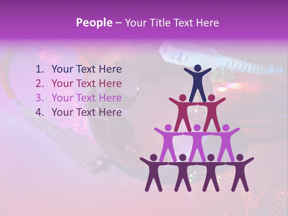 Software Network Place PowerPoint Template