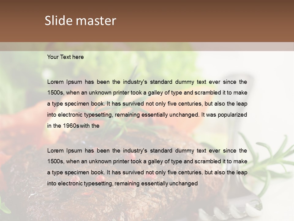 Carbohydrates Fats Proteins PowerPoint Template