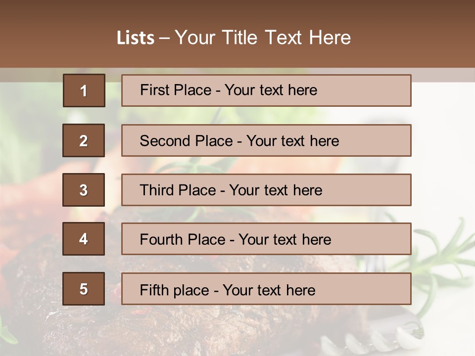 Carbohydrates Fats Proteins PowerPoint Template