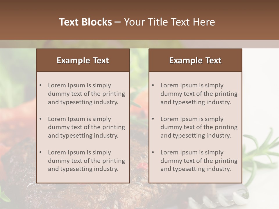 Carbohydrates Fats Proteins PowerPoint Template