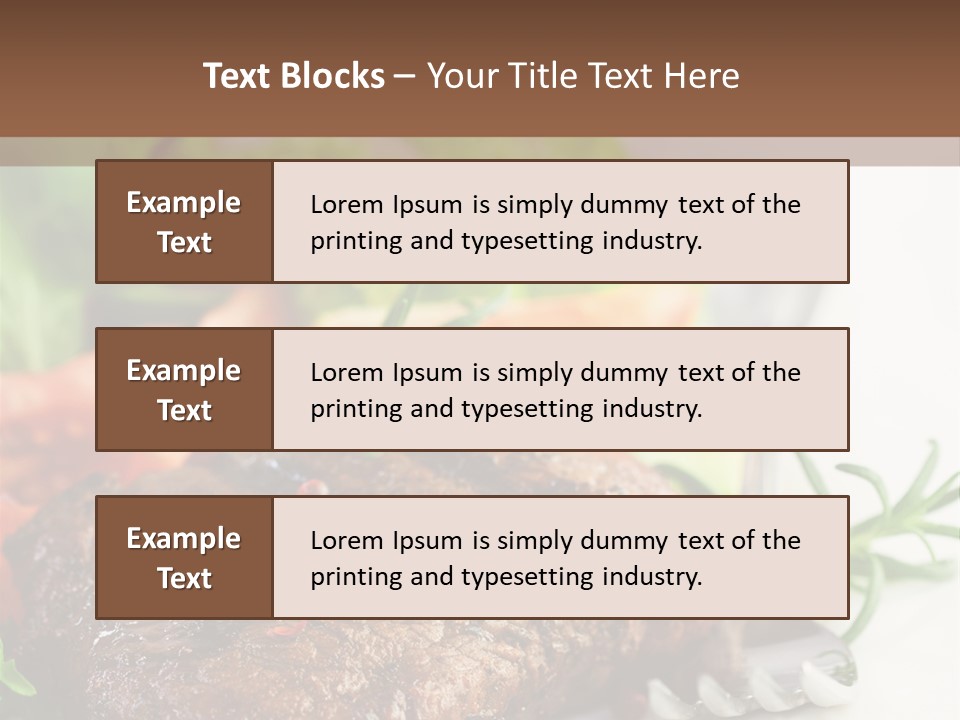 Carbohydrates Fats Proteins PowerPoint Template